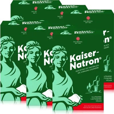 Produktbild von Kaiser-Natron von Holste 5x50g - Vegan, Gluten- & Laktosefrei (6er Pack)