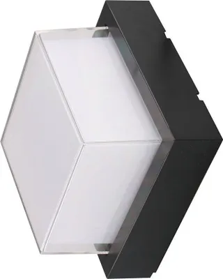 Immagine prodotto di V-TAC 12W Apparecchio LED IP65 Nero Quadrato VT-828 4000K 1280lm