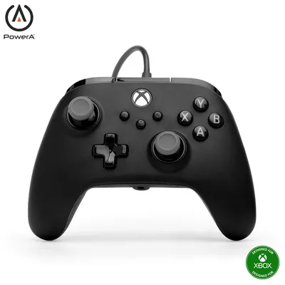 Image de Manette Powera pour Xbox Series X et S, noire, taille unique