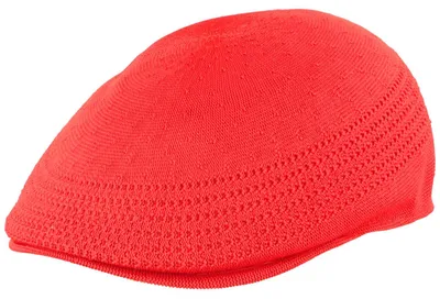 Kangol leichte luftige Flatcap Tropic Ventair 507 in rot