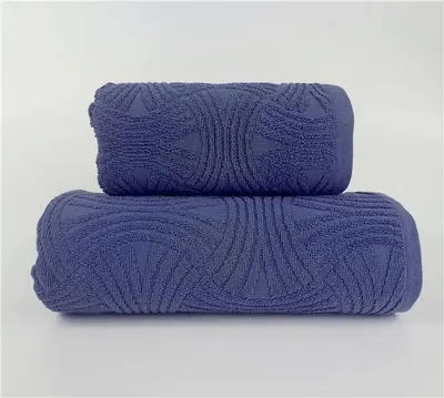 Zdjęcie produktu dla Ręcznik kąpielowy Greno Emma 3 70x140 granatowy