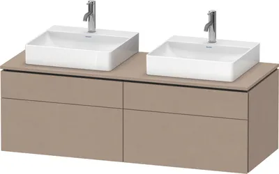 Produktbild von DURAVIT LC4872B75750000 Konsolen-WTU wandhängend L-Cube 550x1