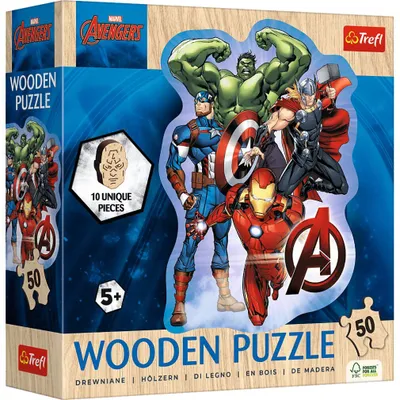 Zdjęcie produktu dla TREFL Avengers i ich przygody 50 szt