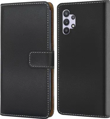 Produktbild von Handy Tasche für Samsung Galaxy A52 / A52 5G / A52s 5G Schutzhülle Bookstyle Etui Klapphülle Wallet Flip Cover Case Schwarz