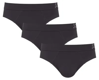 Image de Sloggi - Lot de 3 slips pour hommes - CHARCOAL - Taille XXL