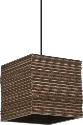 Produktbild von OSRAM 4099854458941 Pendelleuchte Decor Cardboard Square braun, E27