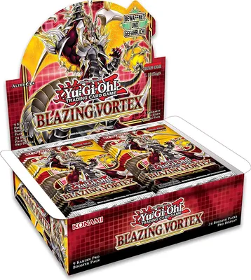 Produktbild von Yu-Gi-Oh! Blazing Vortex Booster-Display (24 Booster) - DE