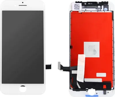 Produktbild von Apple iPhone 7 LCD Display + Touchscreen, weiss (Refurbished)