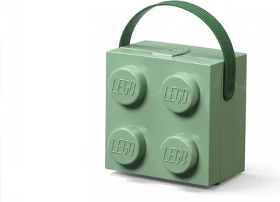 Zdjęcie produktu dla Room Copenhagen LEGO Box with Handle, Storage Box (light green)