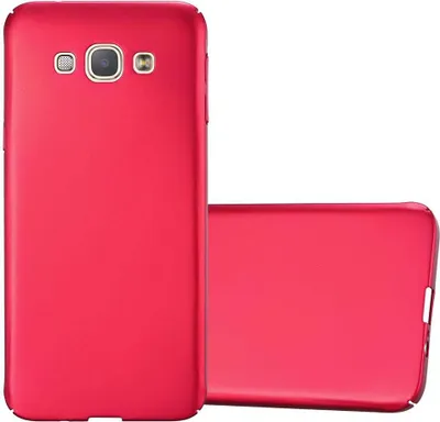Produktbild von Cadorabo Hülle für Samsung Galaxy A8 2015 Schutzhülle in Rot Hard Case Handy Hülle Etui