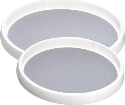 Immagine prodotto di Bedeco portaspezie frigorifero girevole set di 2 25cm 30cm