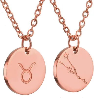 Produktbild von Sternbildkette Gold Stier Horoskop Mutter Tochter Freunde Geschenk