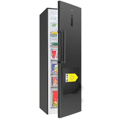 Produktbild von Bomann® Gefrierschrank Nofrost | | 185cm | MultiAirflow | Total NoFrost | Tiefkühlschrank | 274L | GS 7371 inox