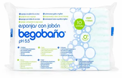 Zdjęcie produktu dla Artykuł higieniczny Mercator 12 x 20 CM 10 szt. begobano gąbka myjka jednorazowa, productTiles.product.images.aiGenerated