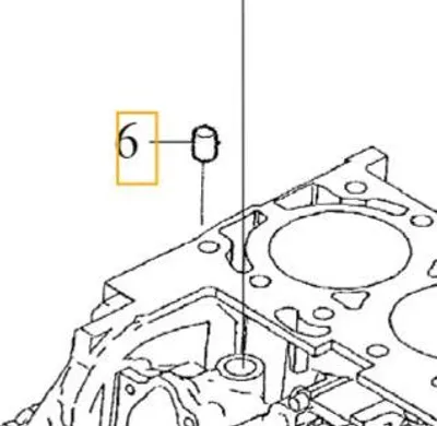 Obrázok produktu pre Blok motora VOLVO 1.6 1.8 2.0 16V OE 30723241