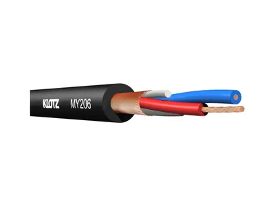 Produktbild von KLOTZ AIS GmbH MY206SW.100, Mikrofonkabel, Universal, Schwarz