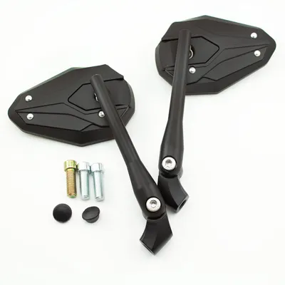 Image de Rétroviseur sur guidon HERO ALU noir M10-R/L