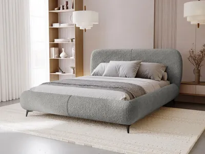 Obrázek produktu pro Postel s úložným prostorem 160x200 VLADA - šedá