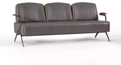 Produktbild von Sofa Couch Dreisitzer Arbeitzimmer Büro Einrichtung Polstersofa 3 Sitzer