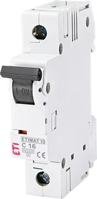 Obrázok produktu pre Nadprúdový istič ETIMAT 10 1p C16 002131716