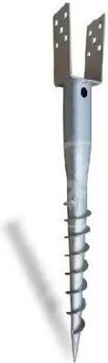 Produktbild von Erdschraube VZH 140x900mm,Holzbau,zah - Montagestange nicht enthalten - Paket 1 Stück