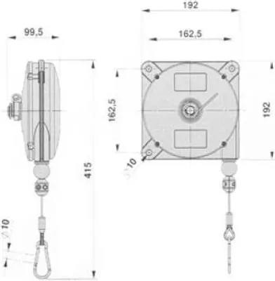 Image de Equilibreur de ressort Elmag EPS 633, 56695