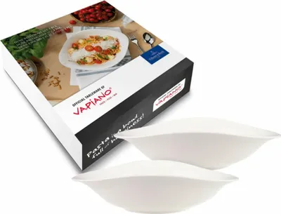 Produktbild von Villeroy & Boch Pastaschalen-Set VAPIANO BHT 21x9.50x28 cm weiß