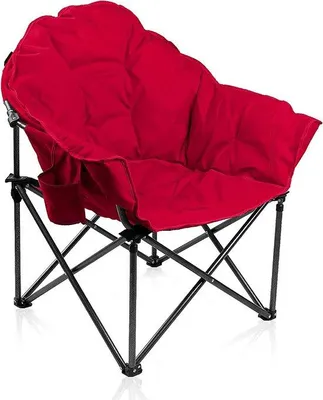 Productafbeelding van Famanu campingstoel: extra groot en comfortabel - inklapbare stoel