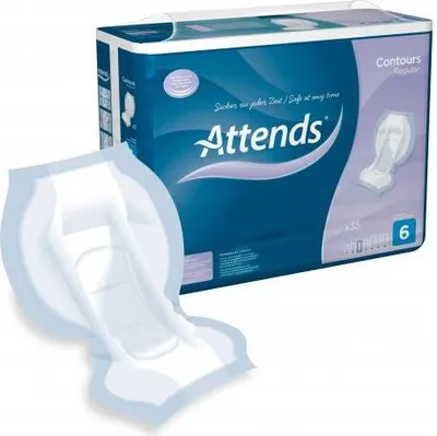 Produktbild von Attends Contours Regular 6 Vorlagen 4X35 St
