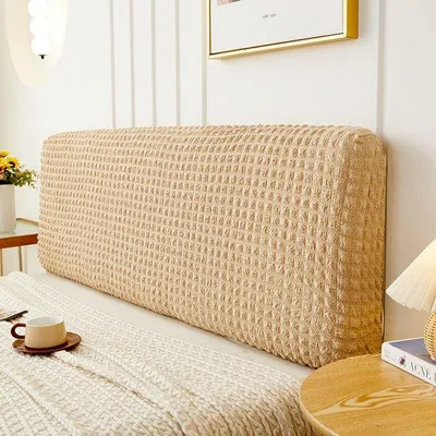 Image de Rideau de protection beige pour chambre à coucher, 1,8 m