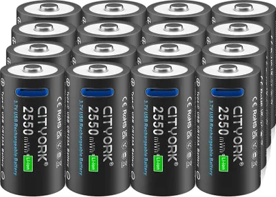 Zdjęcie produktu dla Akumulator litowy, pojemność 2550 mWh, 1200 cykli, 16 sztuk