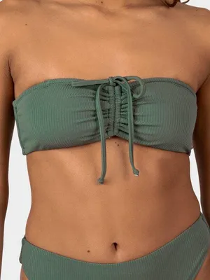 Productafbeelding van BRUNOTTI WT SELAS-RIB bikini, damesmodel, kleur: junipergroen, maat: 42