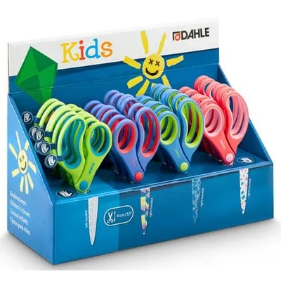 Produktbild von Kinderschere 13cm sortiert spitz