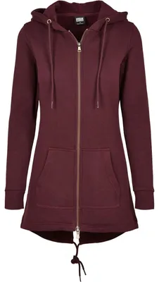 Produktbild von Urban Classics - Sweat Parka für Damen TN418 (XL) (Weinrot)