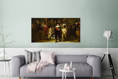Produktbild von Poster - Die Nachtwache - Rembrandt van Rijn - 120x60 cm