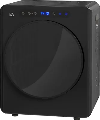 Produktbild von Kompakter Wäschetrockner 3 kg, 6 Programme, 40-60°C, Touch-Bedienung, Schwarz