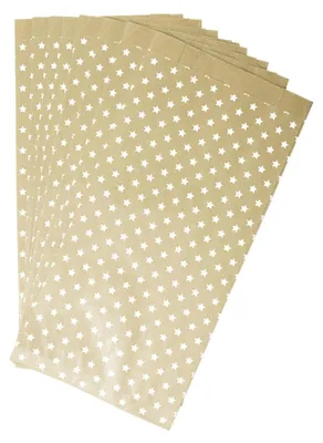 Obrázek produktu pro Clairefontaine 394107C Clairefontaine Papiertüten mit Blockboden "Sterne"