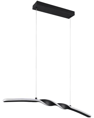 Produktbild von REALITY LED-Pendelleuchte Ginko R35791132, 18W, 3000K, 1980lm, warmweiß, IP20, schwarz