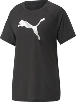 Produktbild von PUMA Evostripe T-Shirt Damen 01 - puma black S