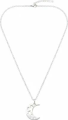 Immagine prodotto di Collana a mezzaluna in argento