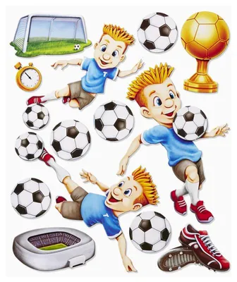 Produktbild von Wandsticker 3D-Optik XXL-Sticker Fußball