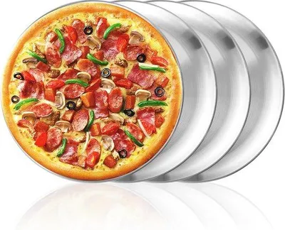 Image de Plaques de cuisson en acier inoxydable pour four, avec revêtement antibactérien