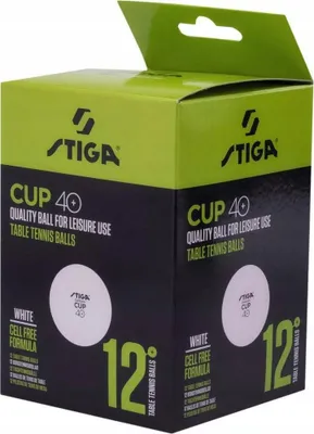 Produktbild von Stiga Ball Cup 12-PACK Tischtennisbälle 92800591804