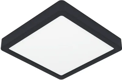 Produktbild von Eglo 900644 FUEVA 5 LED Aufbauleuchte 17W 210x210mm Schwarz Weiss Warmweiss IP44