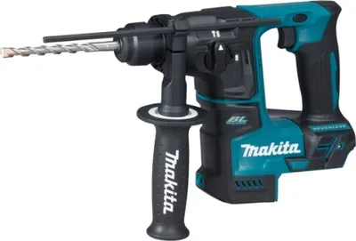 Produktbild von Makita DHR171Z, SDS Plus, Schwarz, Blau, 1,7 cm, 680 RPM, 1,2 J, 4800 BPM