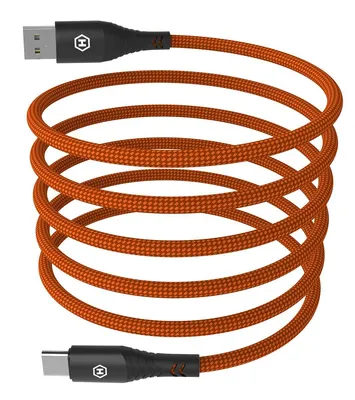 Image de Super Câble Usb-A Vers Usb-C, 1 M, Recharge Ultra-Rapide, En Tissu Robuste, 65 W, Avec Connecteurs Magnétiques