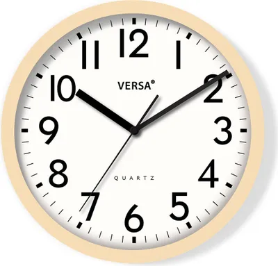 Produktbild von Wanduhr Versa Kunststoff 4,8 x 31 x 31 cm