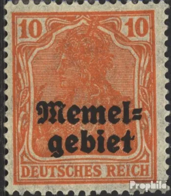 Produktbild von Briefmarken Memelgebiet 1920 Mi 14 postfrisch Germania-Aufdruck