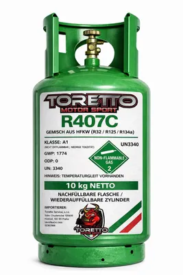 Produktbild von R407C Kältemittel 10kg für Klimaanlage