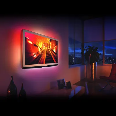 Immagine prodotto di Set di strisce LED per la retroilluminazione dei TV (RGB, per schermi da 24-38")